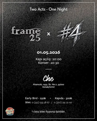 frame25 & Sharp 4th @ Che
